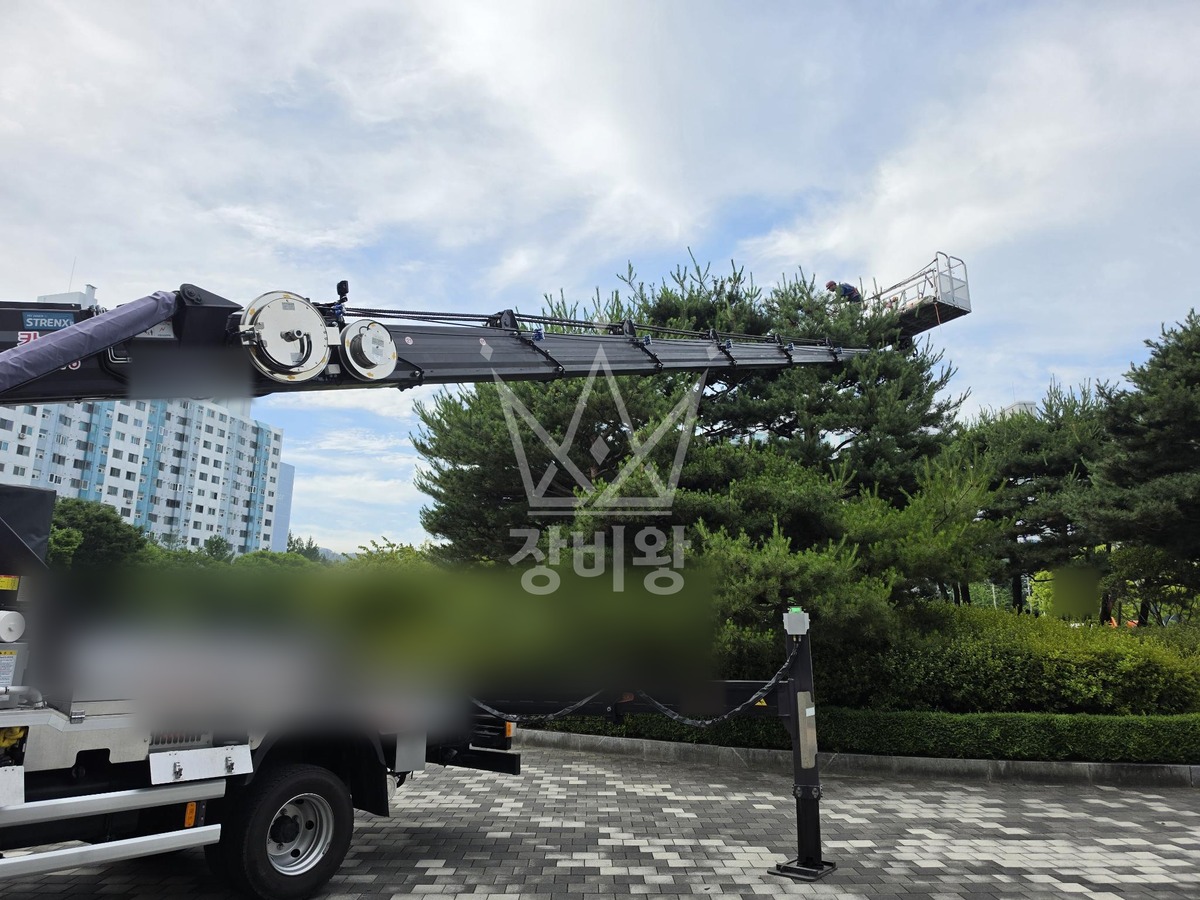 대전 유성구 원내동 3.5톤 스카이차 수목전지 작업사진 2