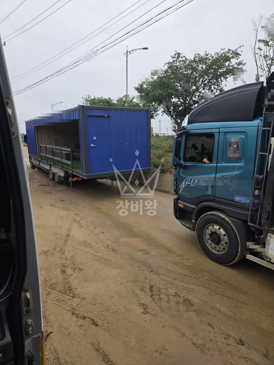 경기 평택시 팽성읍 25톤 크레인 작업 현장 도착사진