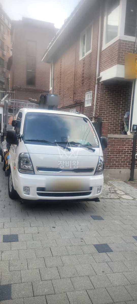 서울 서대문구 창천동 1톤 스카이차 옥상징크작업 작업완료사진 1