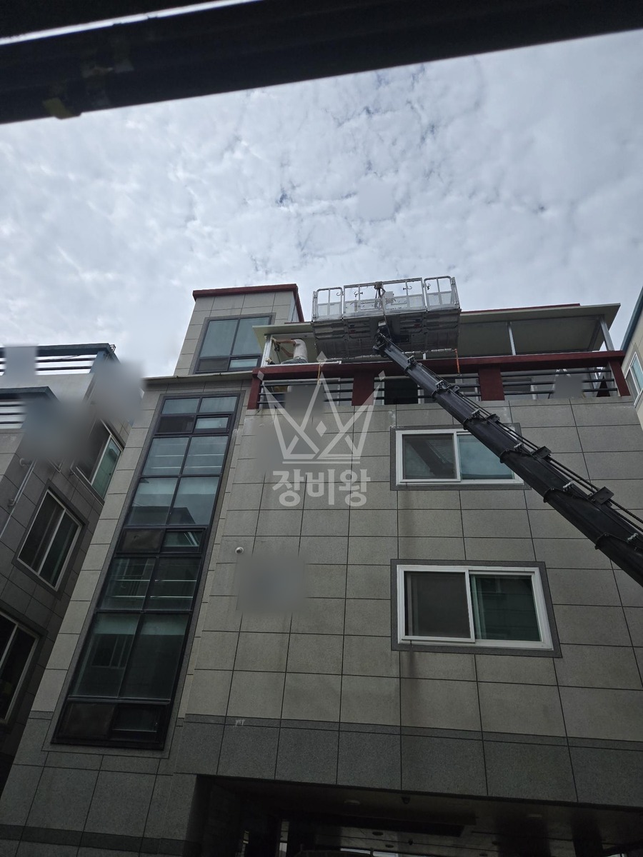 울산 울주군 온양읍 2.5톤 스카이차 샤시양중 작업사진 3
