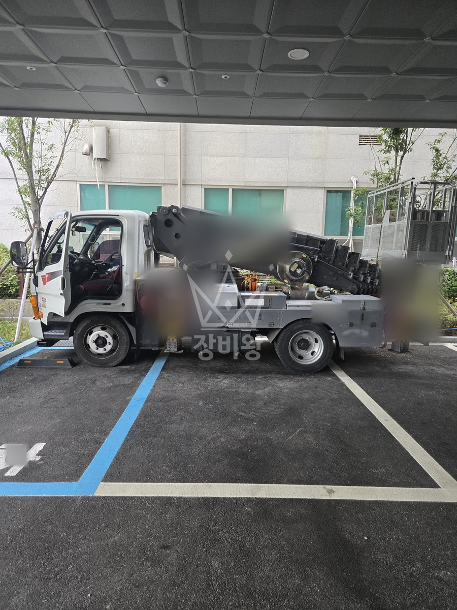 부산 강서구 송정동 2.5톤 스카이차 작업 현장 도착사진