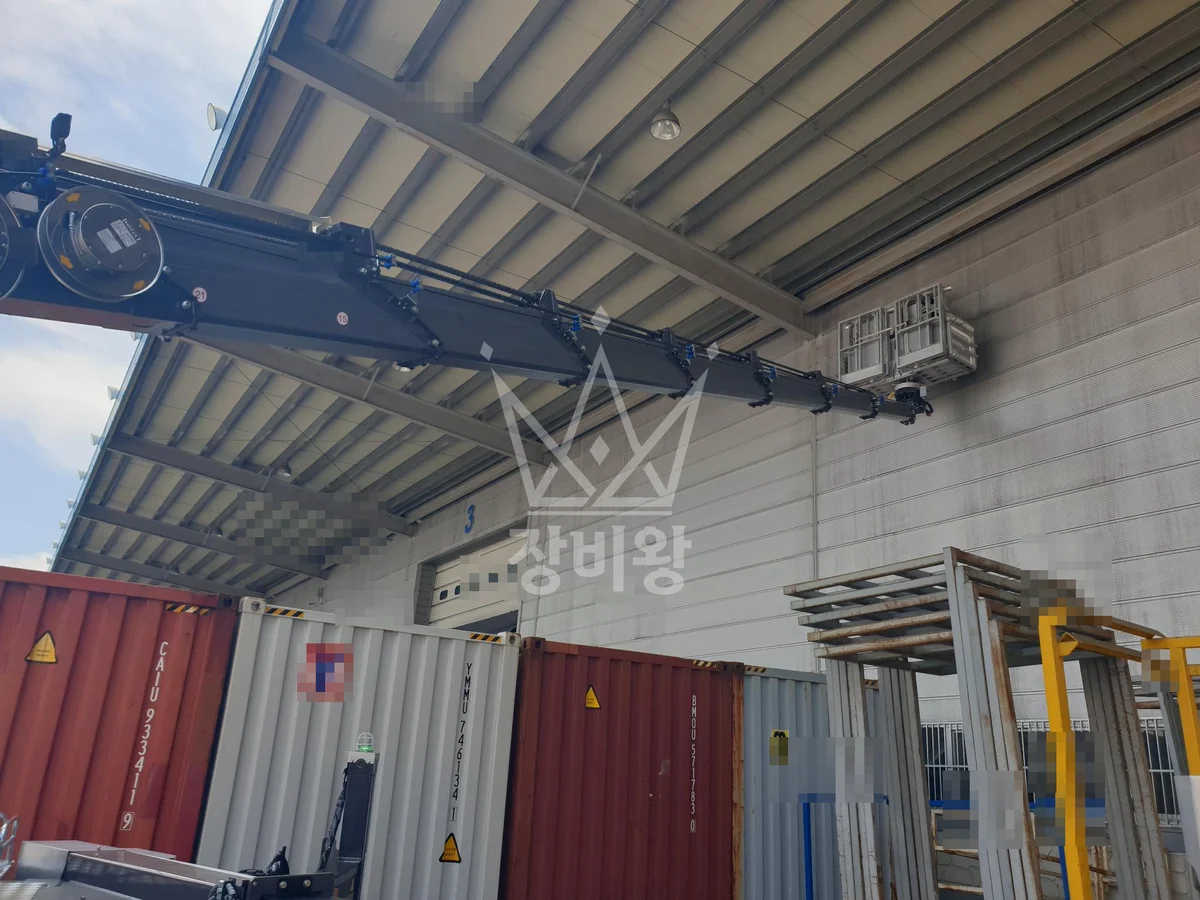 경남 창원시 진해구 3.5톤 스카이차 cctv 설치 작업사진 1