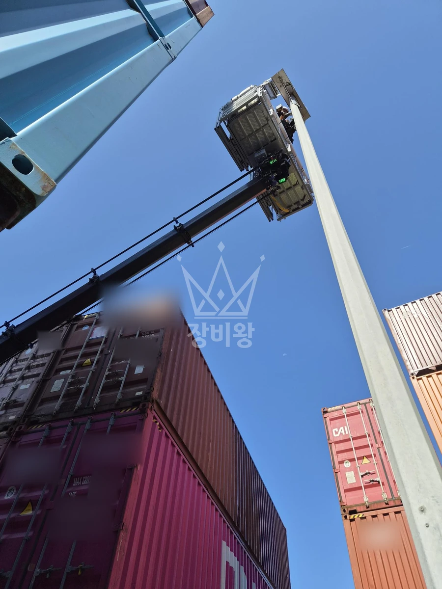 부산 강서구 송정동 3.5톤 스카이차 cctv 설치 작업사진 3