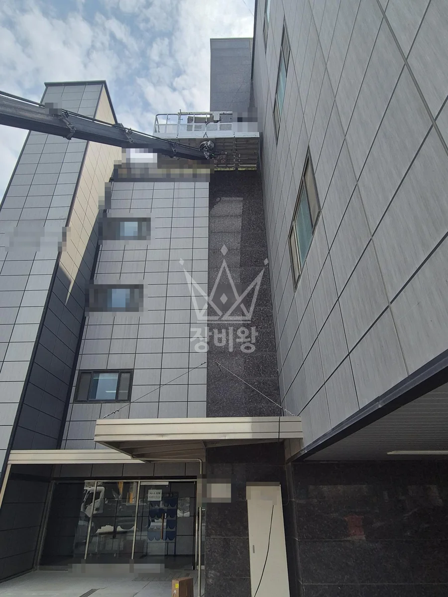경기 하남시 초이동 3.5톤 스카이차 cctv 설치 작업완료사진 1
