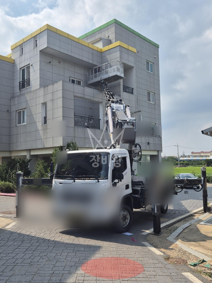 경기 평택시 팽성읍 3.5톤 스카이차 우수관 작업 작업완료사진 1