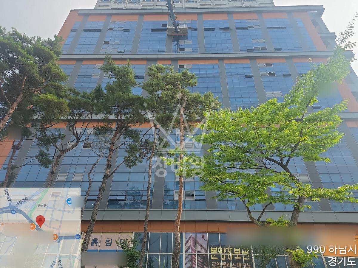 경기 하남시 풍산동 17톤 스카이차 덕트제거 작업사진 3