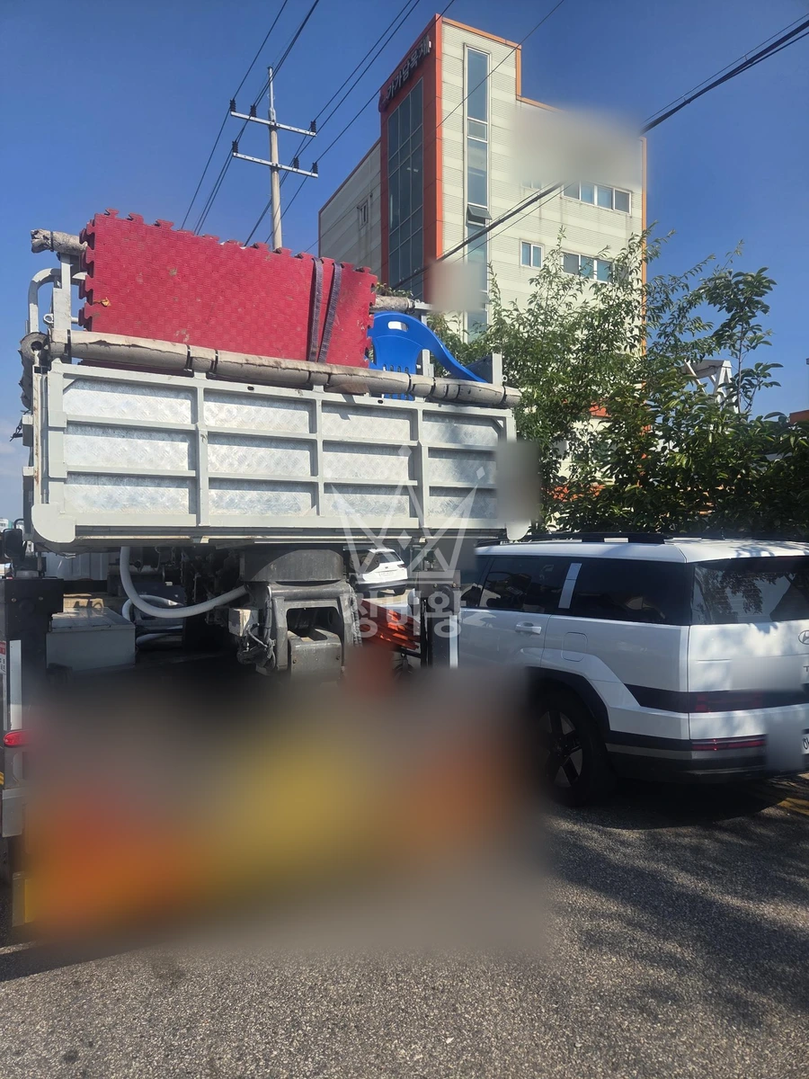 인천 서해구 석남동 3.5톤 스카이차 간판보수 작업사진 3