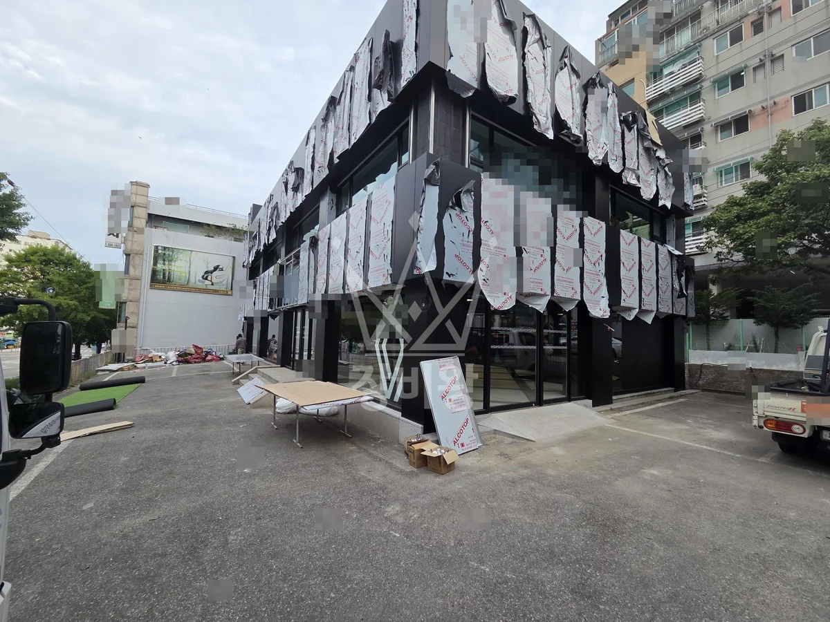 인천 남동구 구월동 3.5톤 스카이차 작업 현장 도착사진