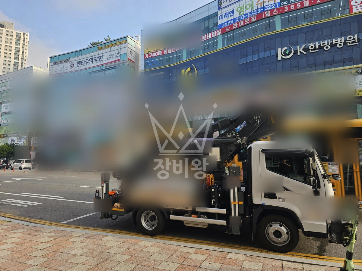 경기 화성시 동탄구 목동 3.5톤 스카이차 작업 현장 도착사진
