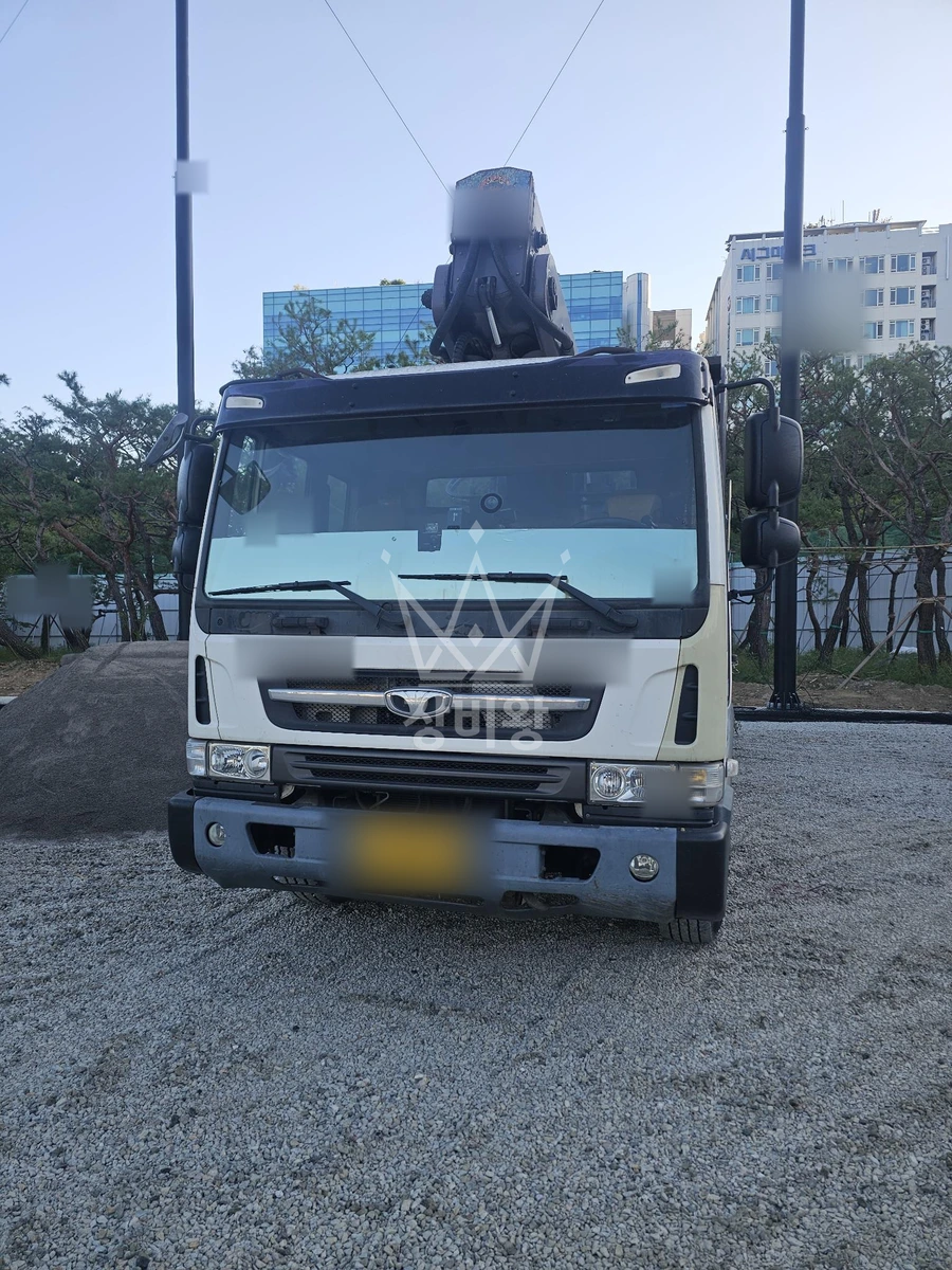 경기 성남시 분당구 수내동 5톤 스카이차 작업 현장 도착사진
