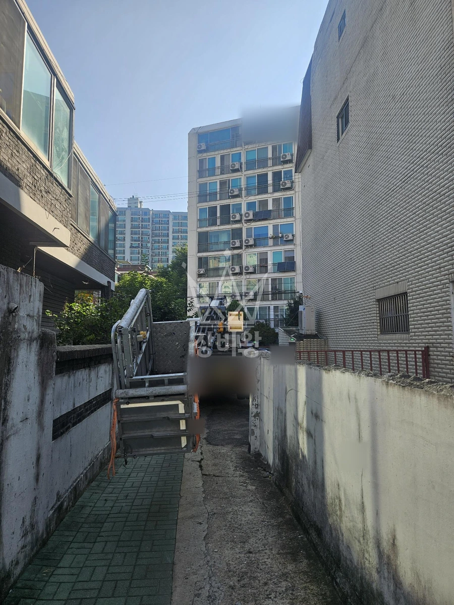 서울 구로구 고척동 3.5톤 스카이차 작업 현장 도착사진
