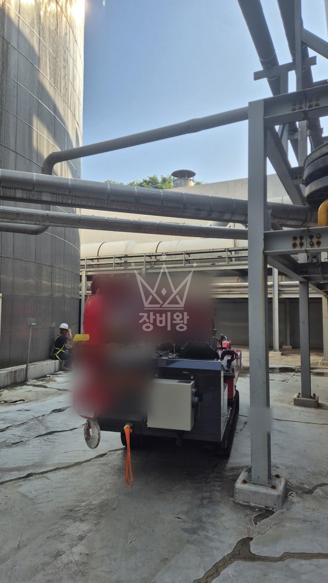 경기 평택시 고덕면 4톤 크레인 임시배관 재설치 작업사진 1