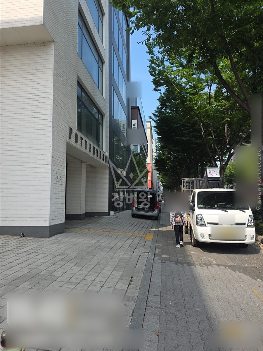 서울 강남구 논현동 1톤 스카이차 작업 현장 도착사진