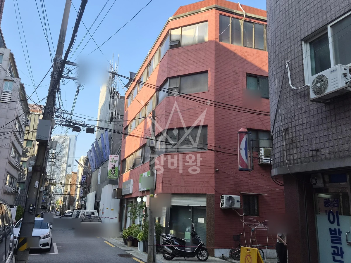 서울 광진구 구의동 3.5톤 스카이차 작업 현장 도착사진