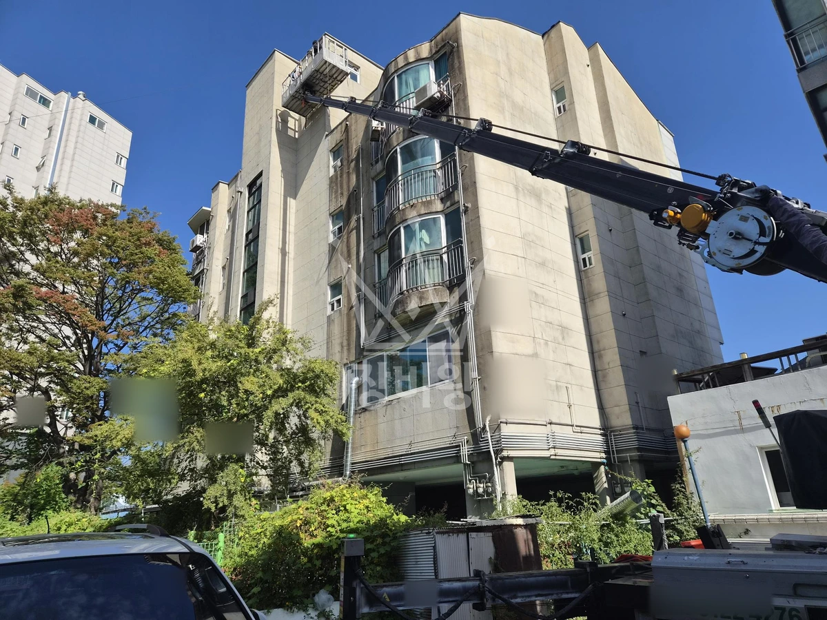 경기 양평군 양서면 3.5톤 스카이차 닥트배관 작업사진 3
