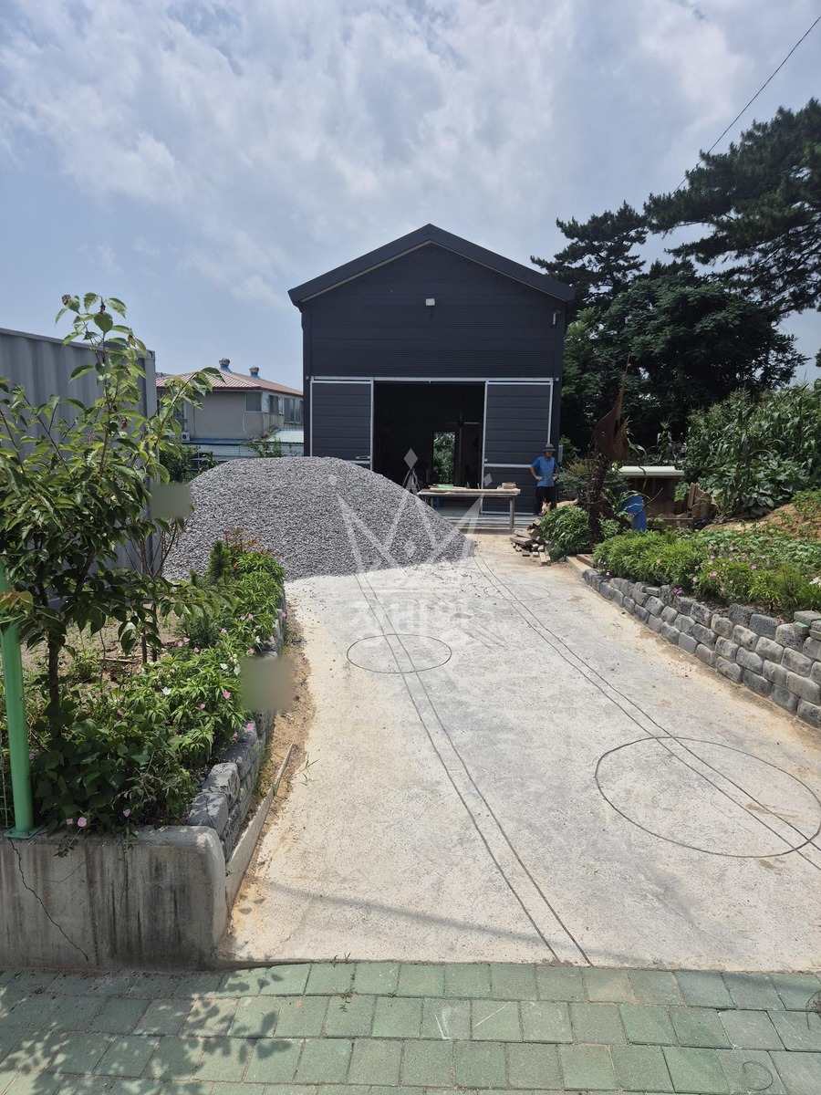 경남 창원시 의창구 팔용동 포크레인(굴착기) 작업 현장 도착사진