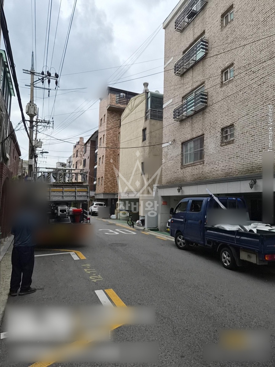 서울 관악구 남현동 3.5톤 스카이차 작업 현장 도착사진
