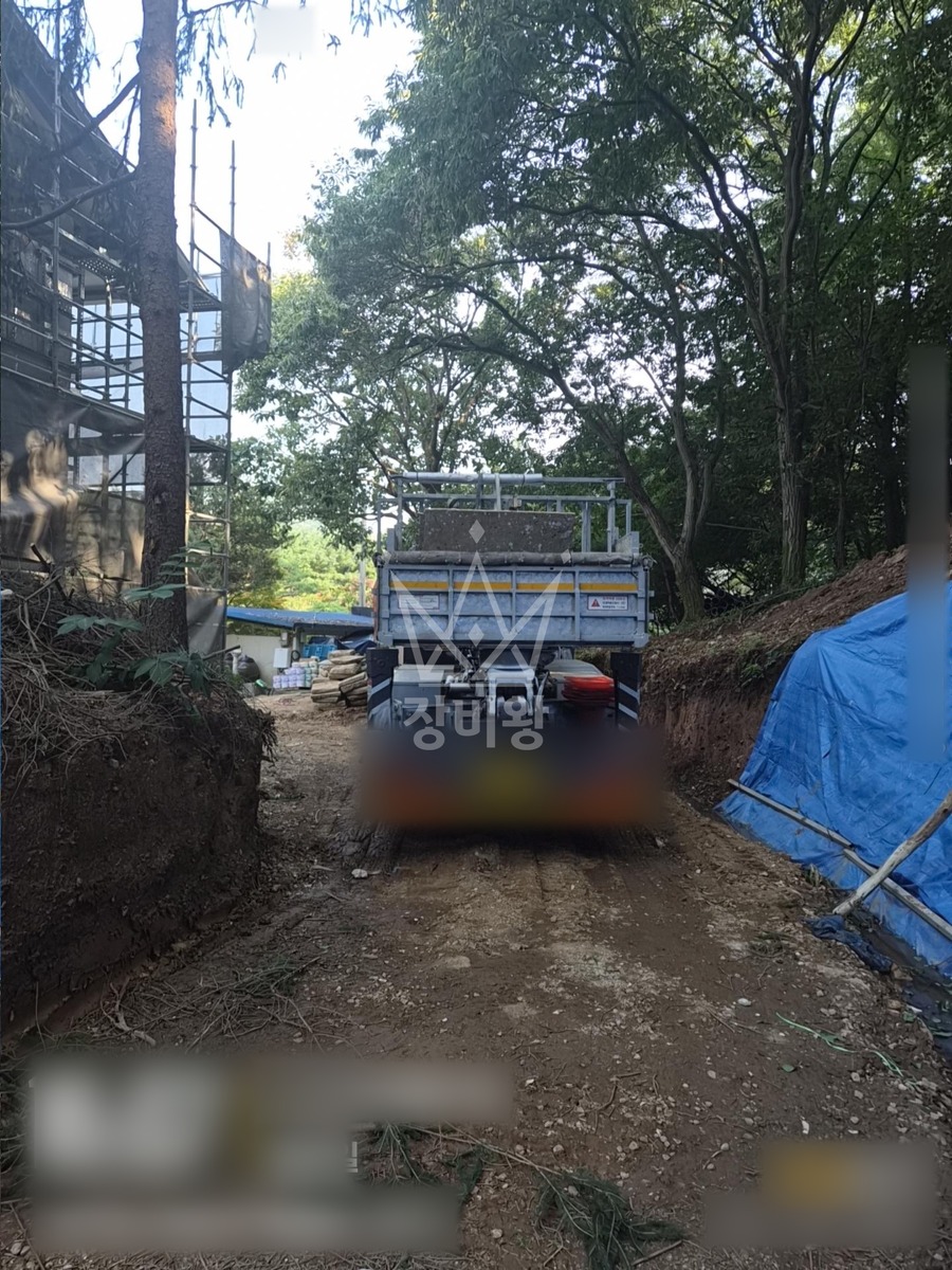 경기 군포시 속달동 3.5톤 스카이차 나무로프작업 작업완료사진 1