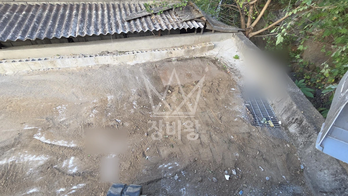 경기 남양주시 오남읍 포크레인(굴착기) 화단정리 작업완료사진 1