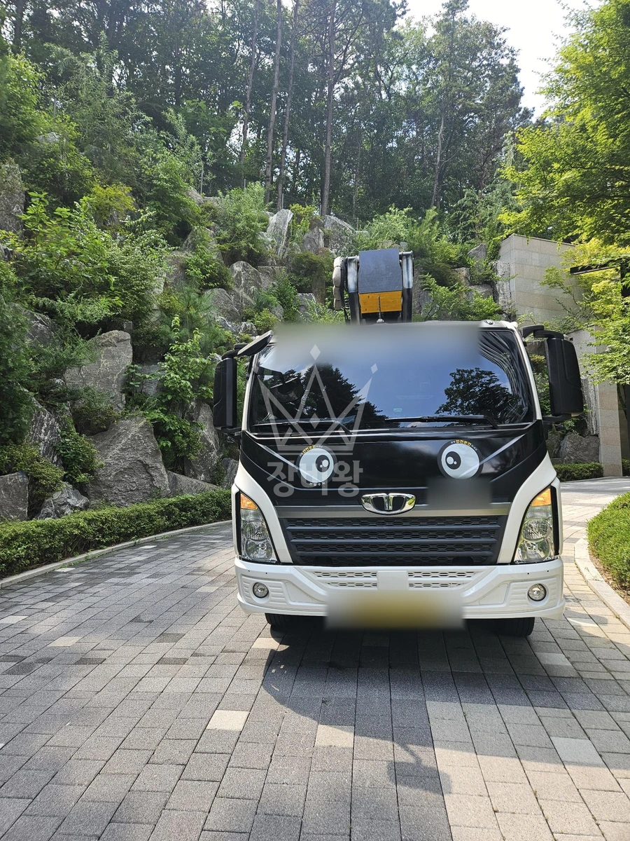 경기 용인시 기흥구 영덕동 3.5톤 스카이차 작업 현장 도착사진
