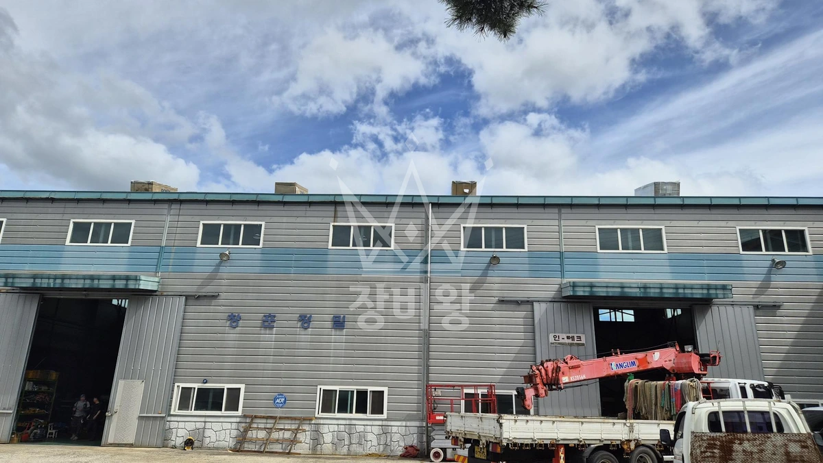 경북 경주시 외동읍 5톤 크레인 태양광 자재양중 작업완료사진 1