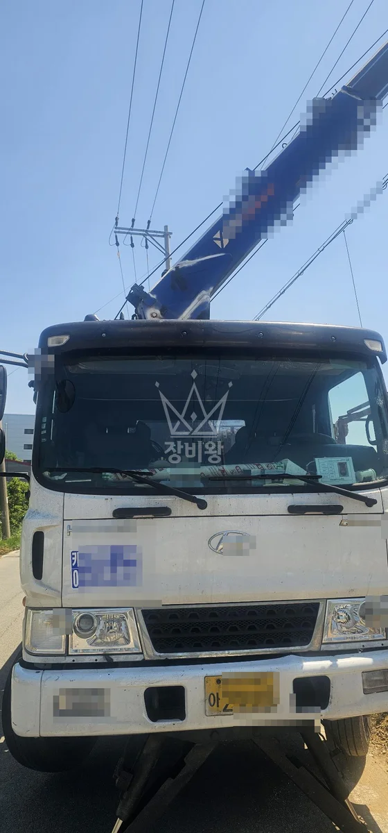 경기 평택시 서탄면 5톤 크레인 작업 현장 도착사진