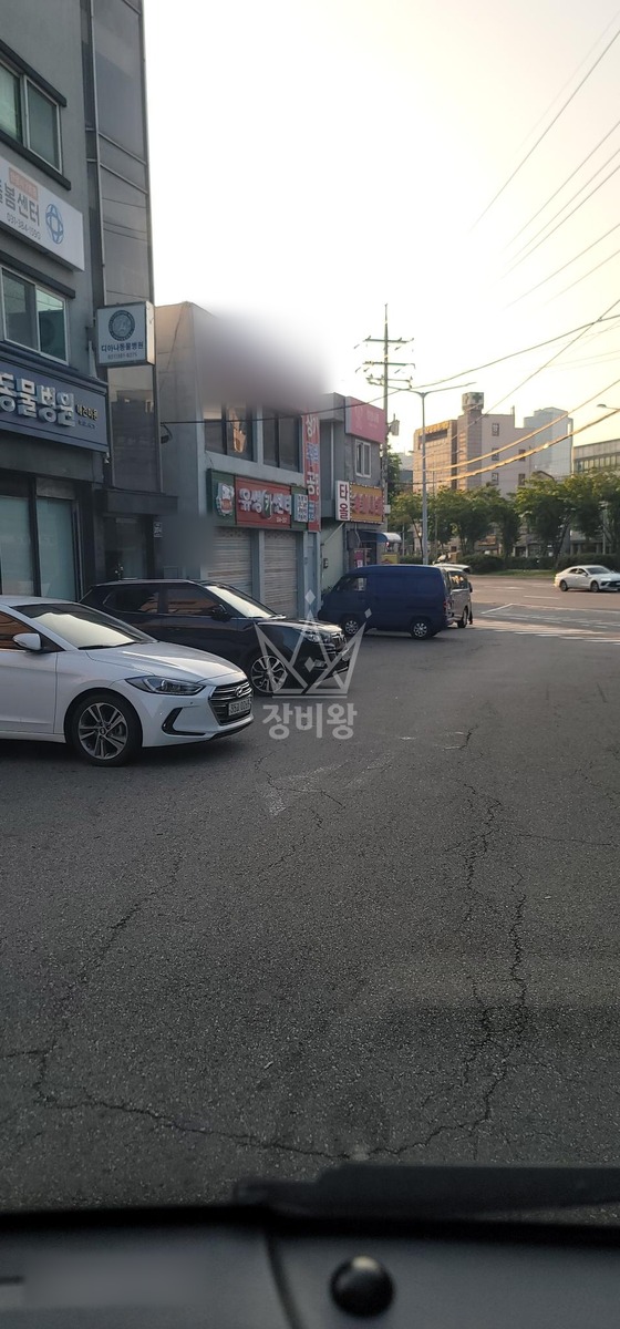 경기 안양시 동안구 관양동 1톤 스카이차 작업 현장 도착사진