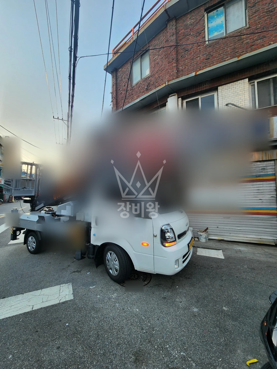 서울 성동구 성수동2가 1톤 스카이차 작업 현장 도착사진