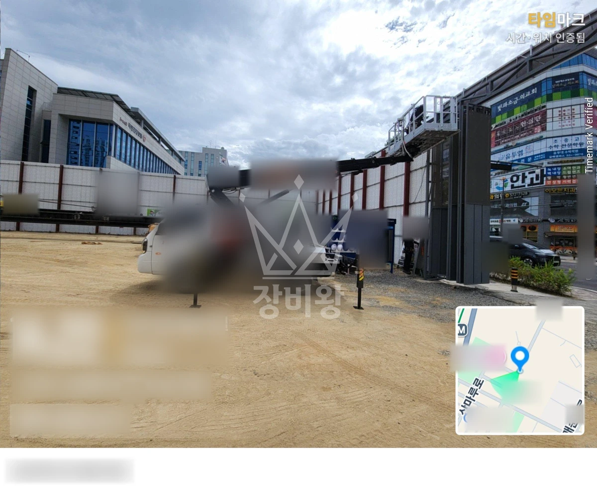 경기 구리시 갈매동 1톤 스카이차 cctv 설치 작업사진 2