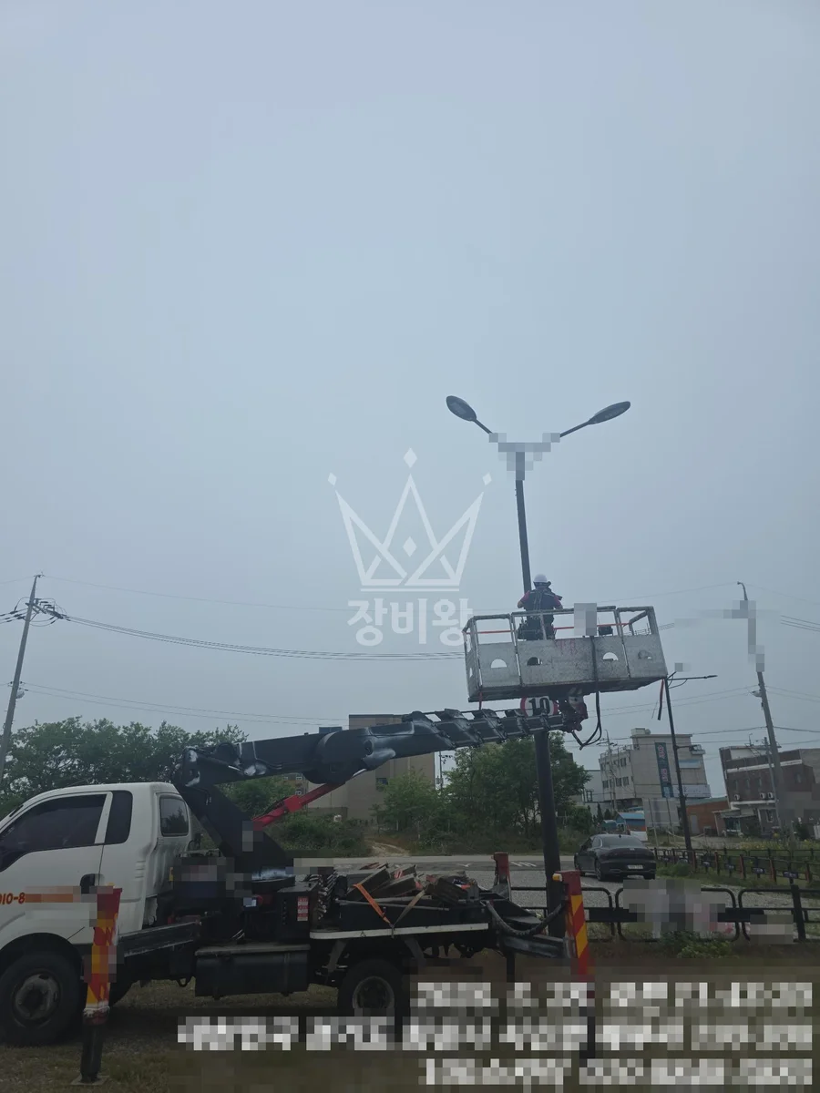 경기 화성시 만세구 1톤 스카이차 카메라 교체 작업사진 3