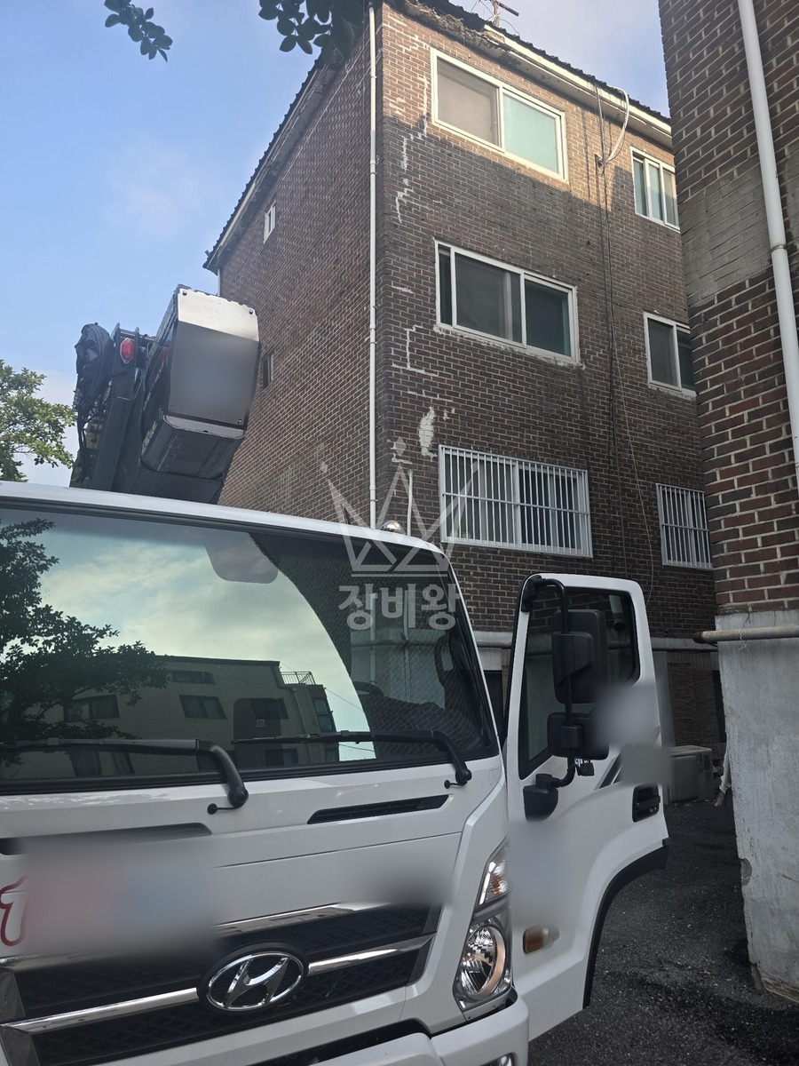 경기 수원시 권선구 3.5톤 스카이차 작업 현장 도착사진