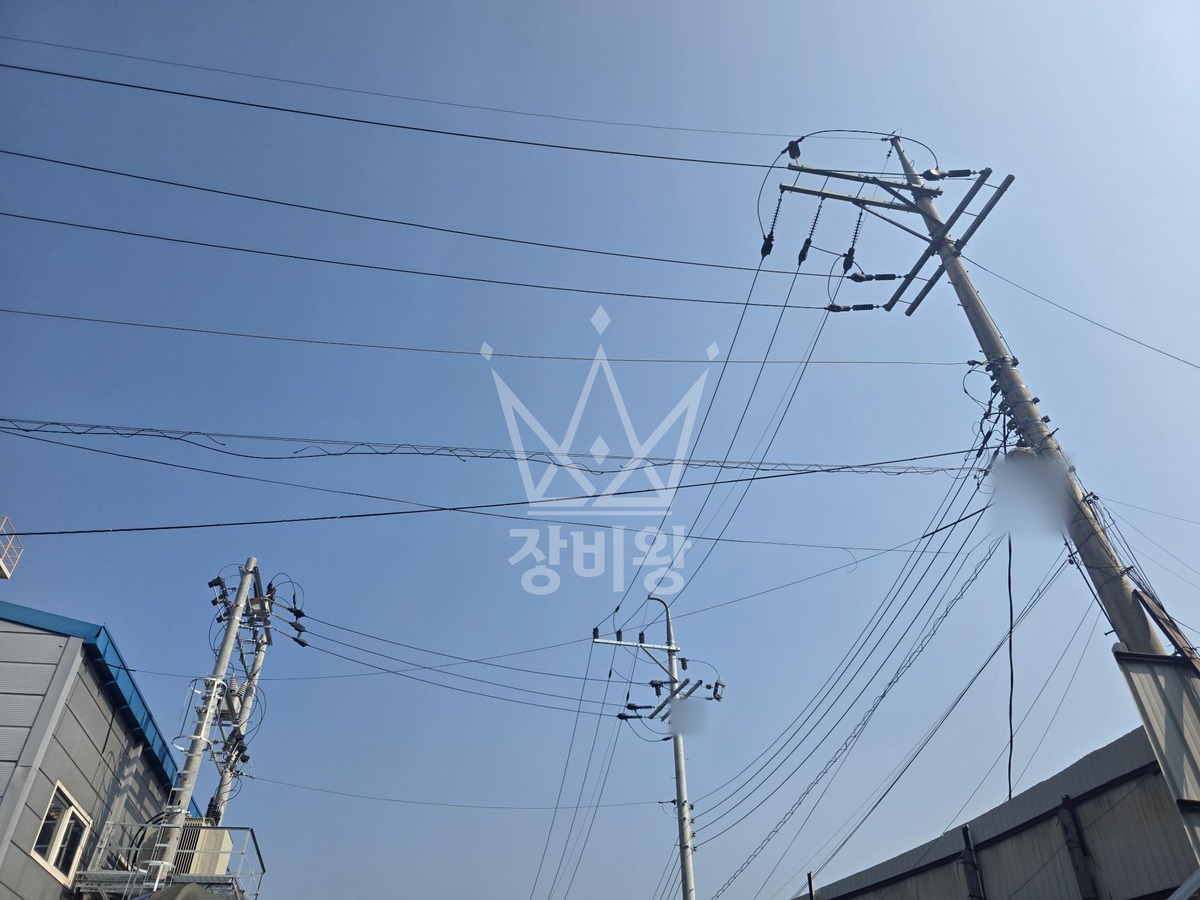 경기 화성시 만세구 3.5톤 스카이차 공중 선로 작업 작업완료사진 1