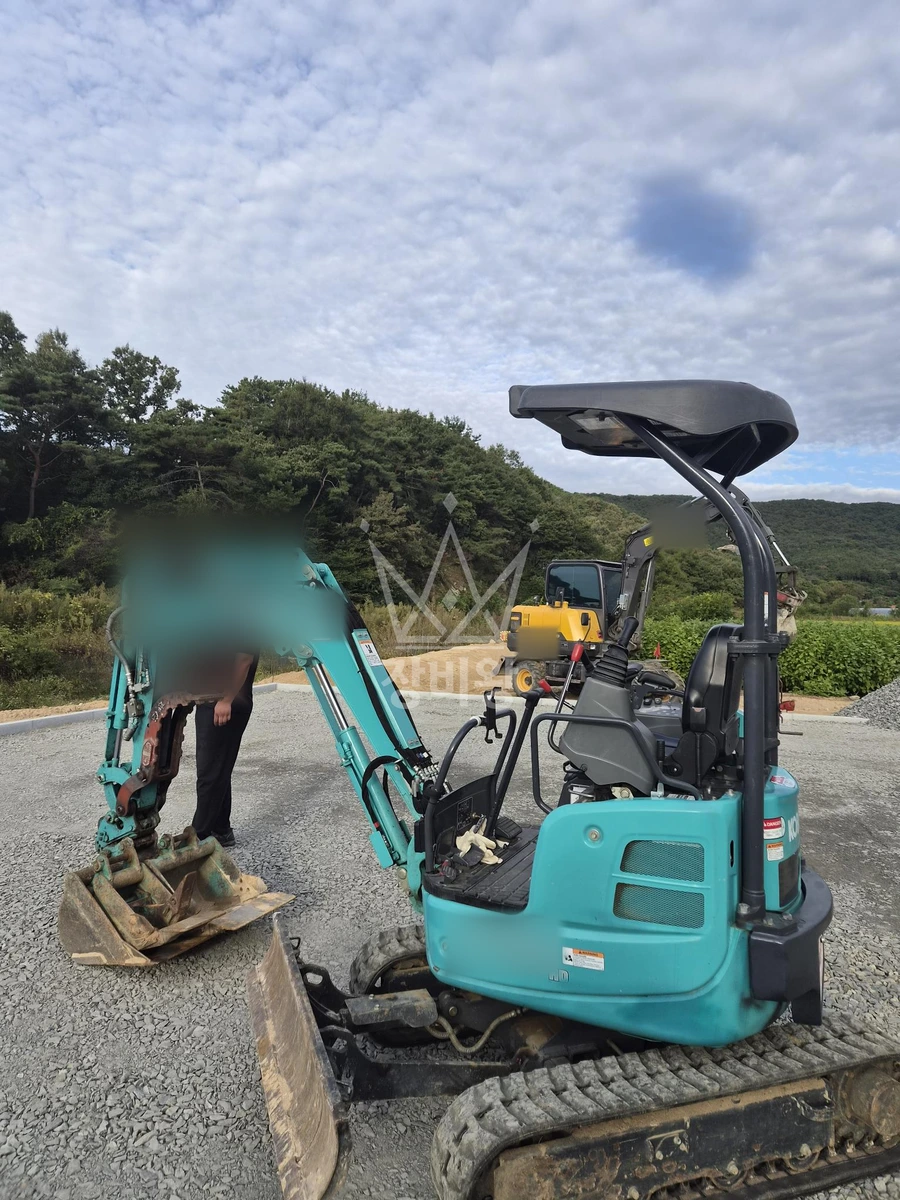 대전 유성구 성북동 포크레인(굴착기) 작업 현장 도착사진