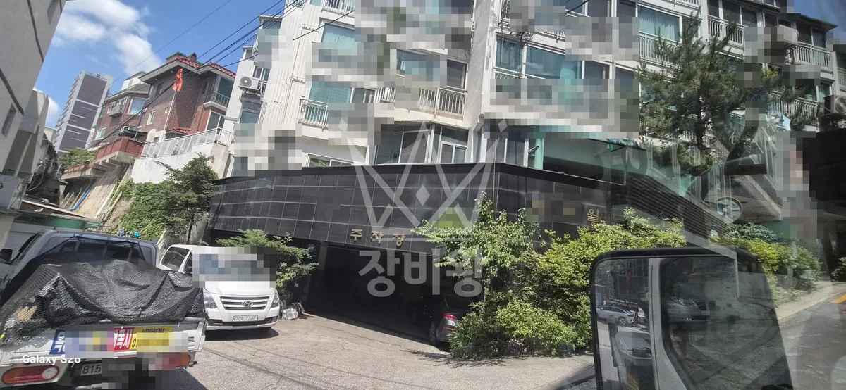 서울 은평구 불광동 3.5톤 스카이차 작업 현장 도착사진