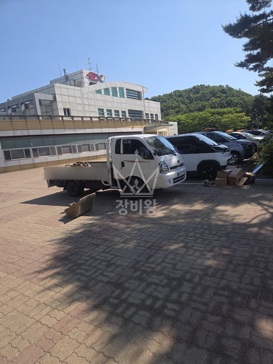 충남 보령시 웅천읍 포크레인(굴착기) 작업 현장 도착사진