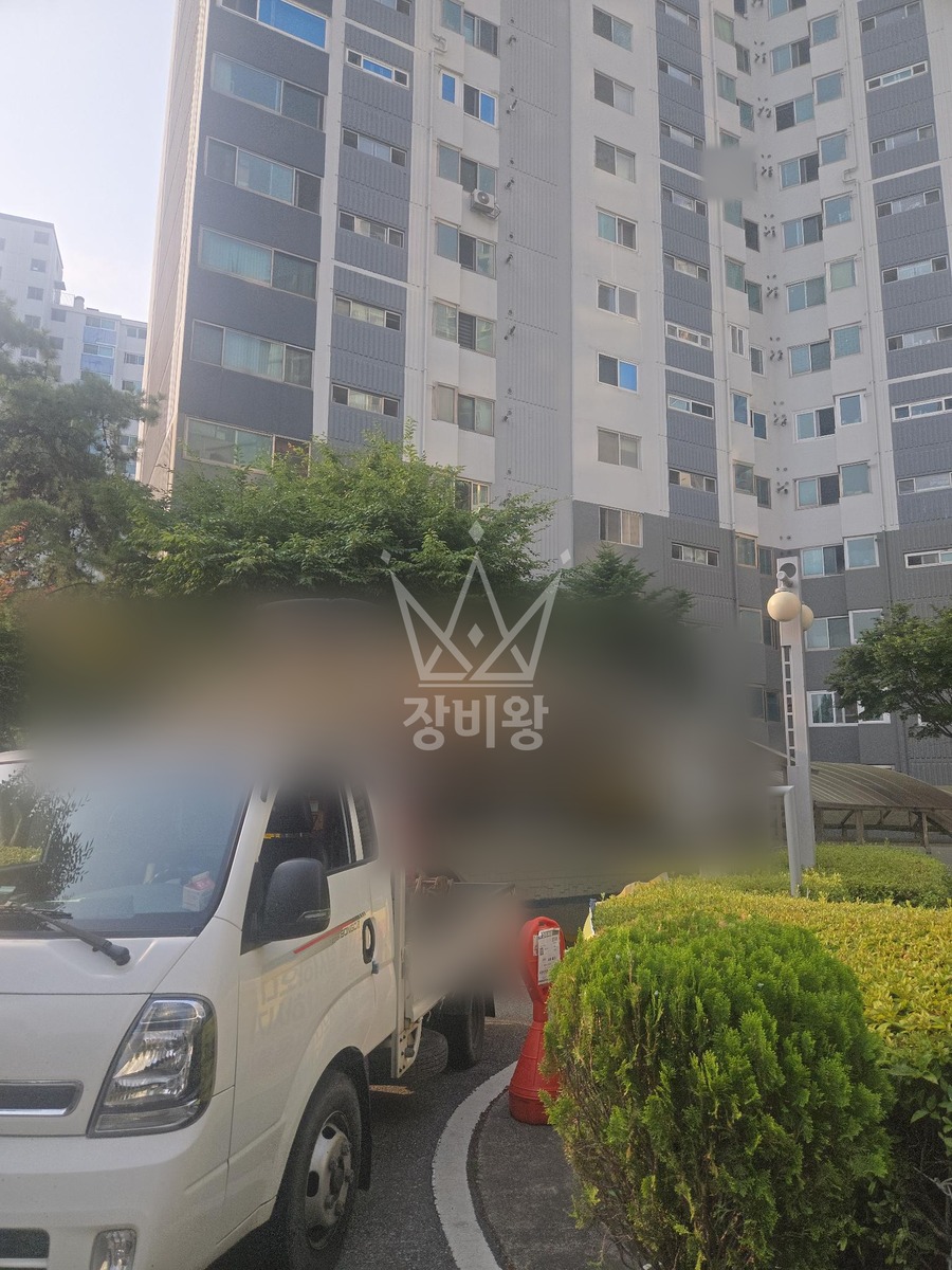 충남 천안시 동남구 청수동 포크레인(굴착기) 작업 현장 도착사진