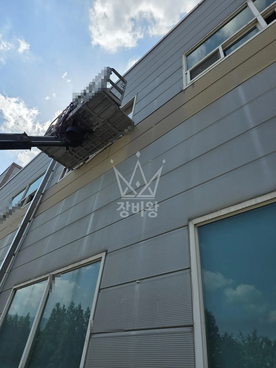 울산 울주군 상북면 1톤 스카이차 창문보양 작업사진 1