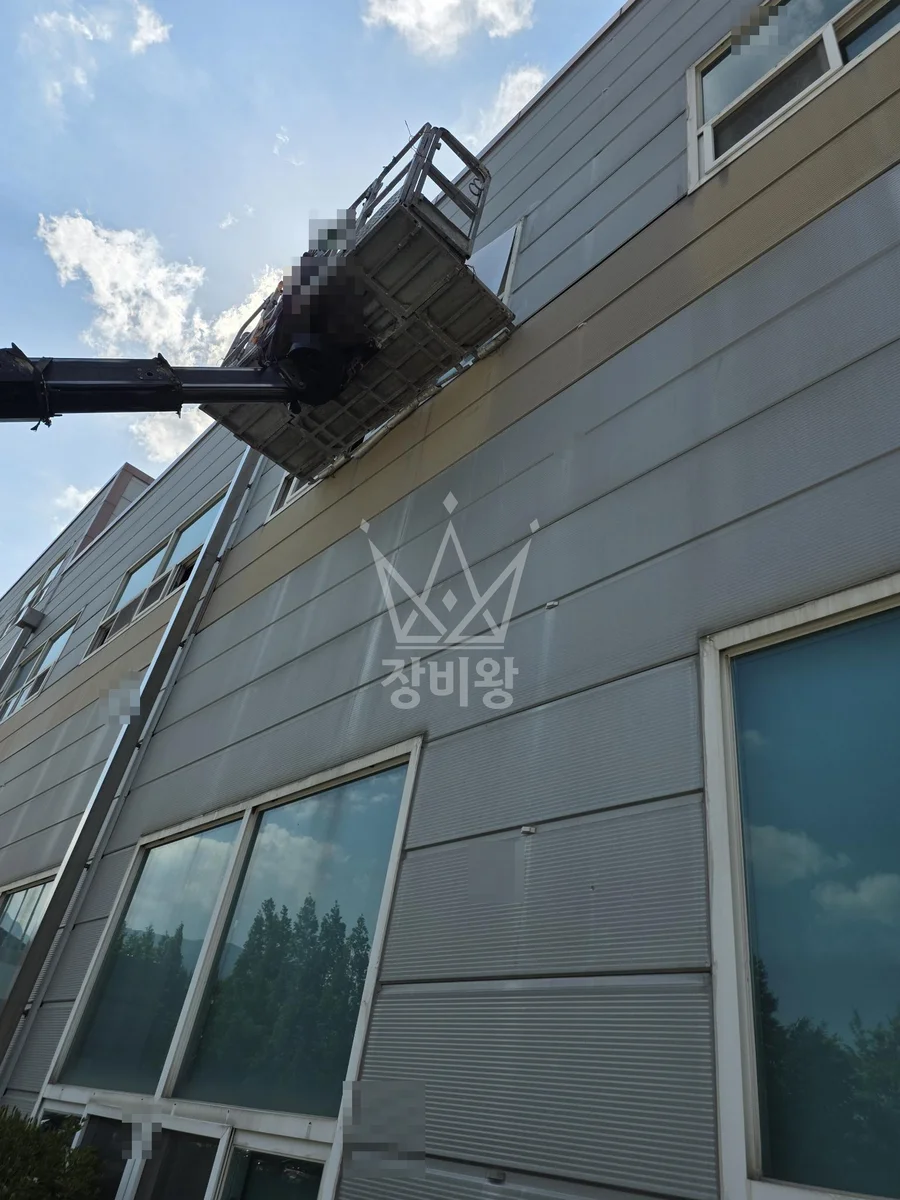 울산 울주군 상북면 1톤 스카이차 창문보양 작업사진 2