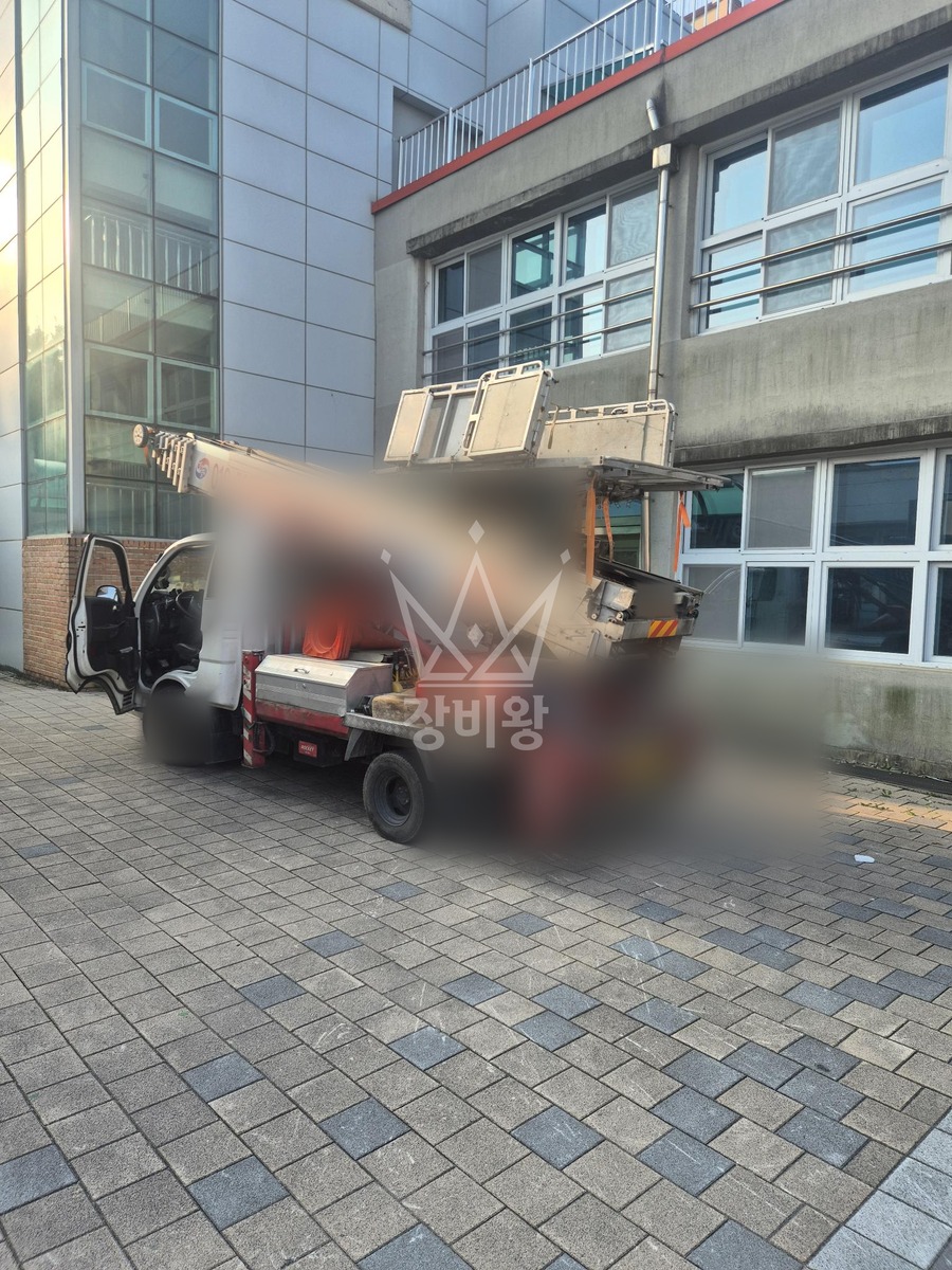 경기 용인시 처인구 모현읍 1톤 사다리차 작업 현장 도착사진