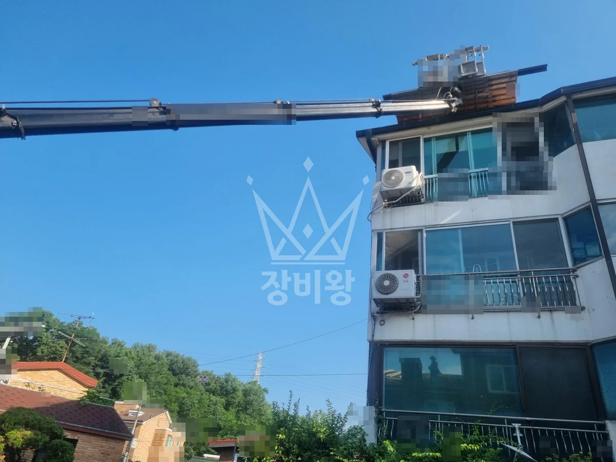 서울 광진구 광장동 3.5톤 스카이차 지붕작업 작업사진 3
