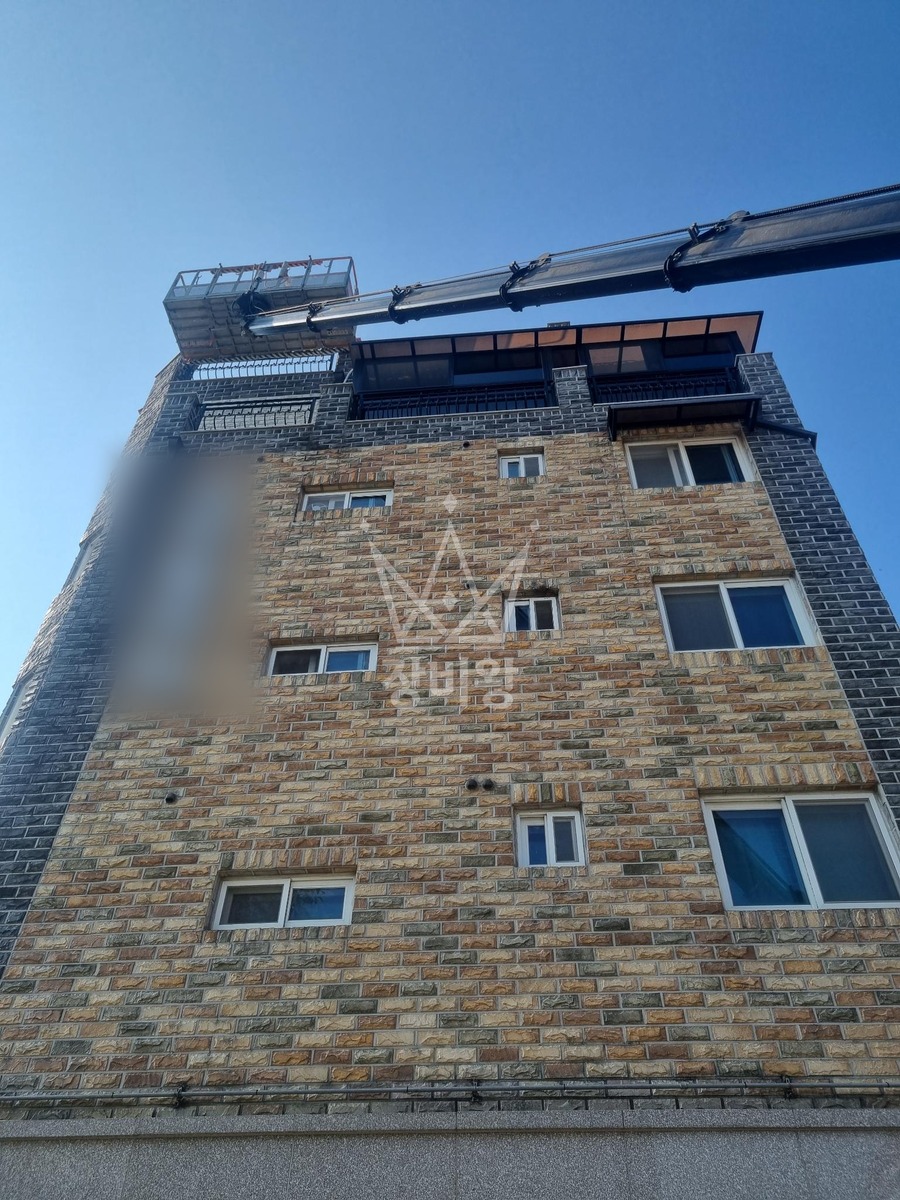 경기 남양주시 진접읍 3.5톤 스카이차 렉산 시공 작업사진 1