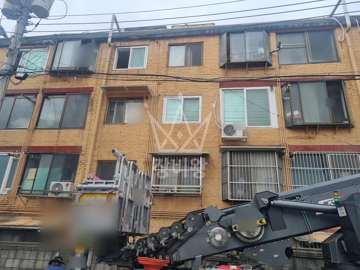 경기 남양주시 화도읍 3.5톤 스카이차 작업 현장 도착사진