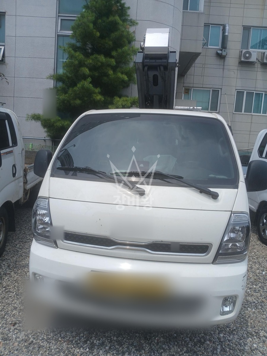 인천 남동구 고잔동 1톤 스카이차 작업 현장 도착사진