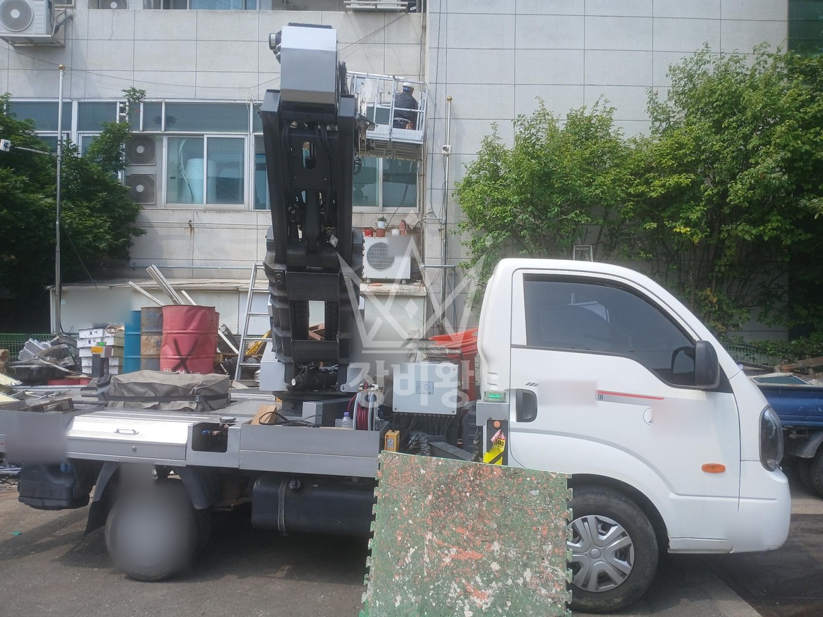 인천 남동구 고잔동 1톤 스카이차 cctv 설치 작업완료사진 1