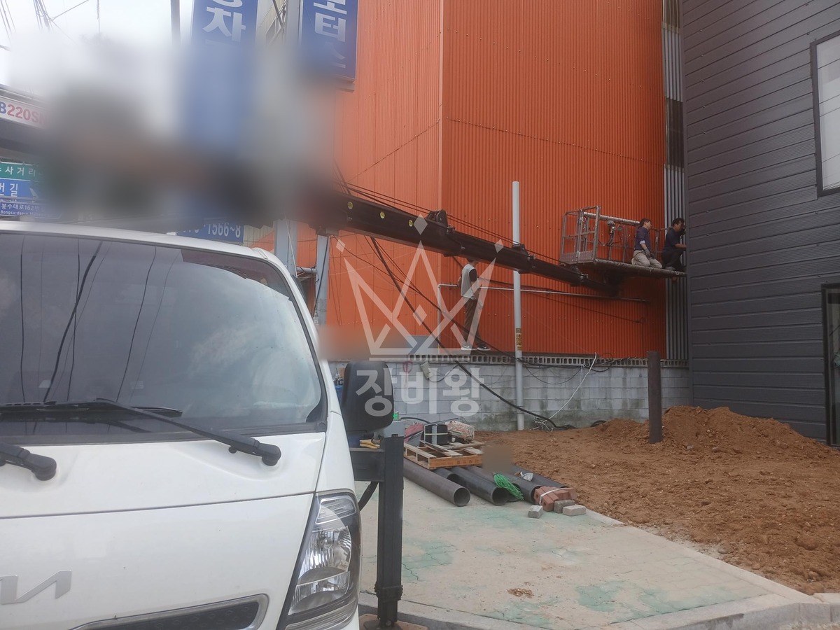 인천 서해구 가좌동 1톤 스카이차 전선 작업 작업사진 3