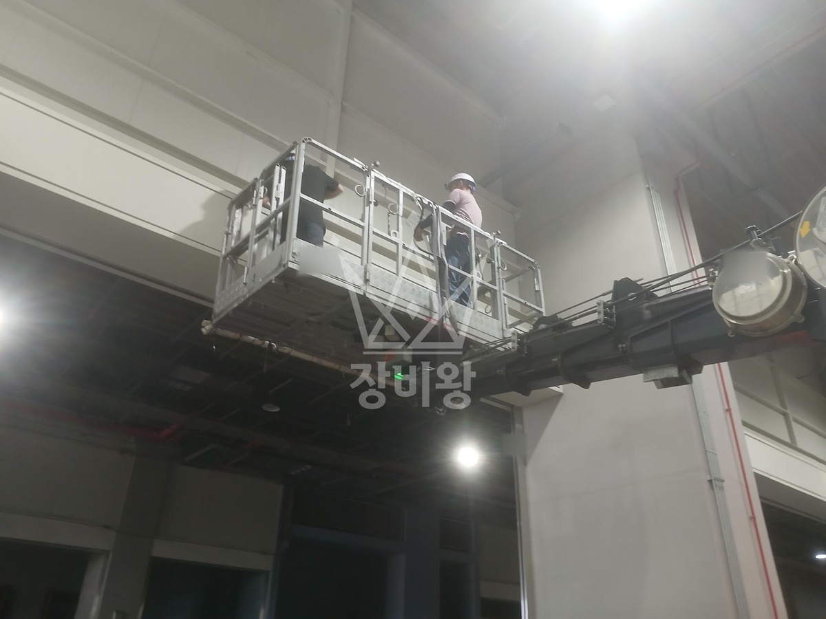 인천 서해구 원창동 1톤 스카이차 실측 작업사진 1