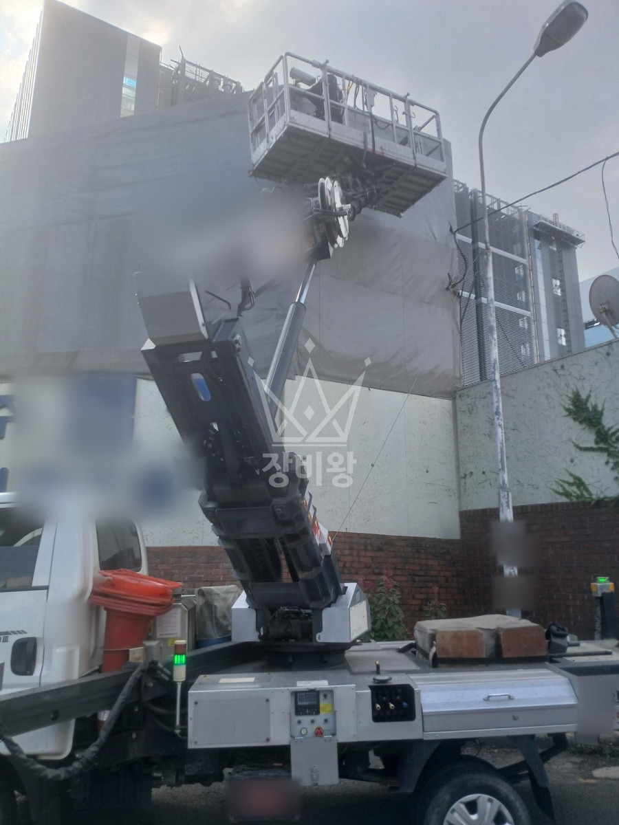 경기 부천시 오정구 삼정동 1톤 스카이차 Cctv 작업 작업사진 3