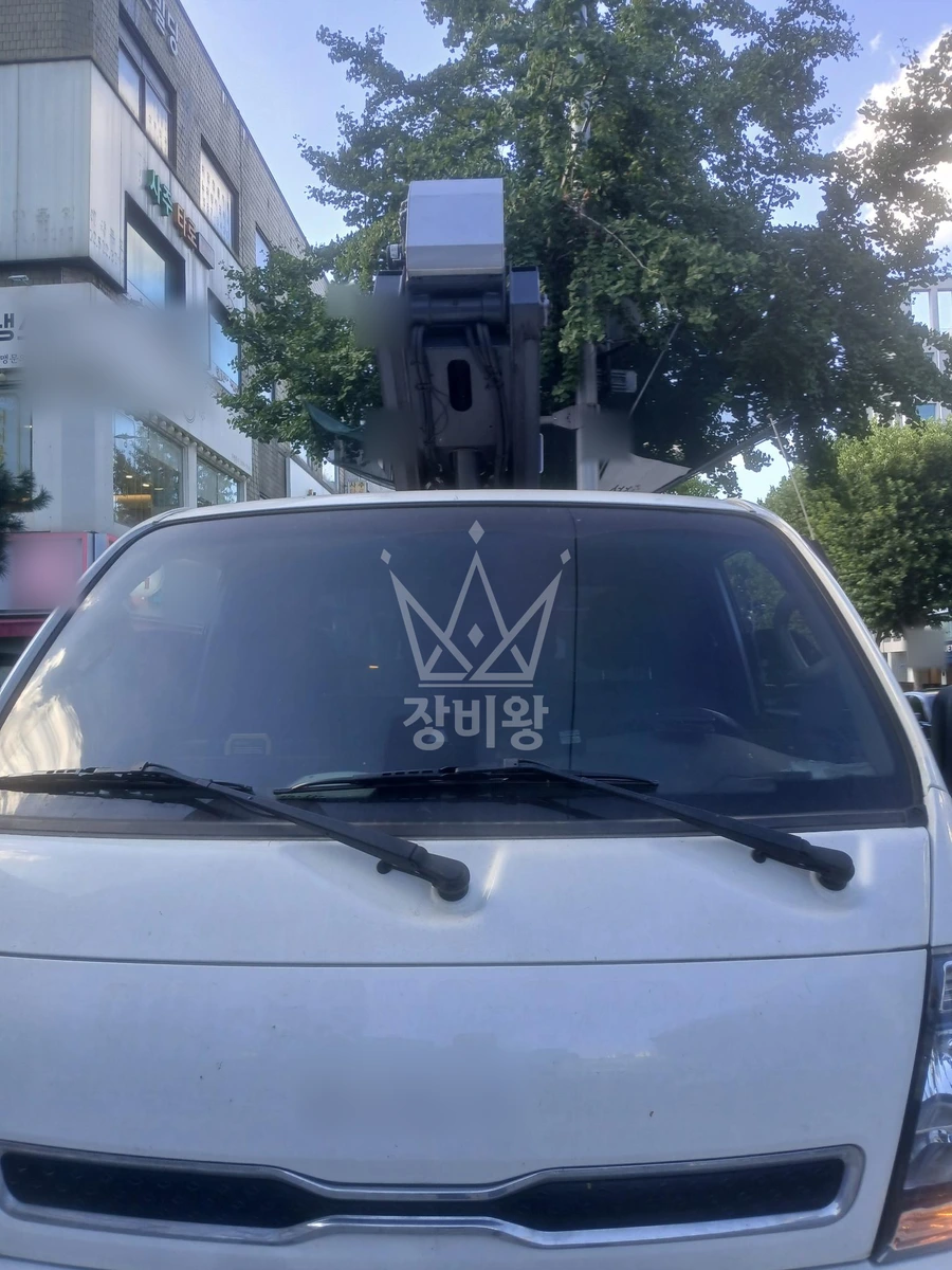 서울 서초구 잠원동 1톤 스카이차 은행나무기계설치 작업완료사진 1