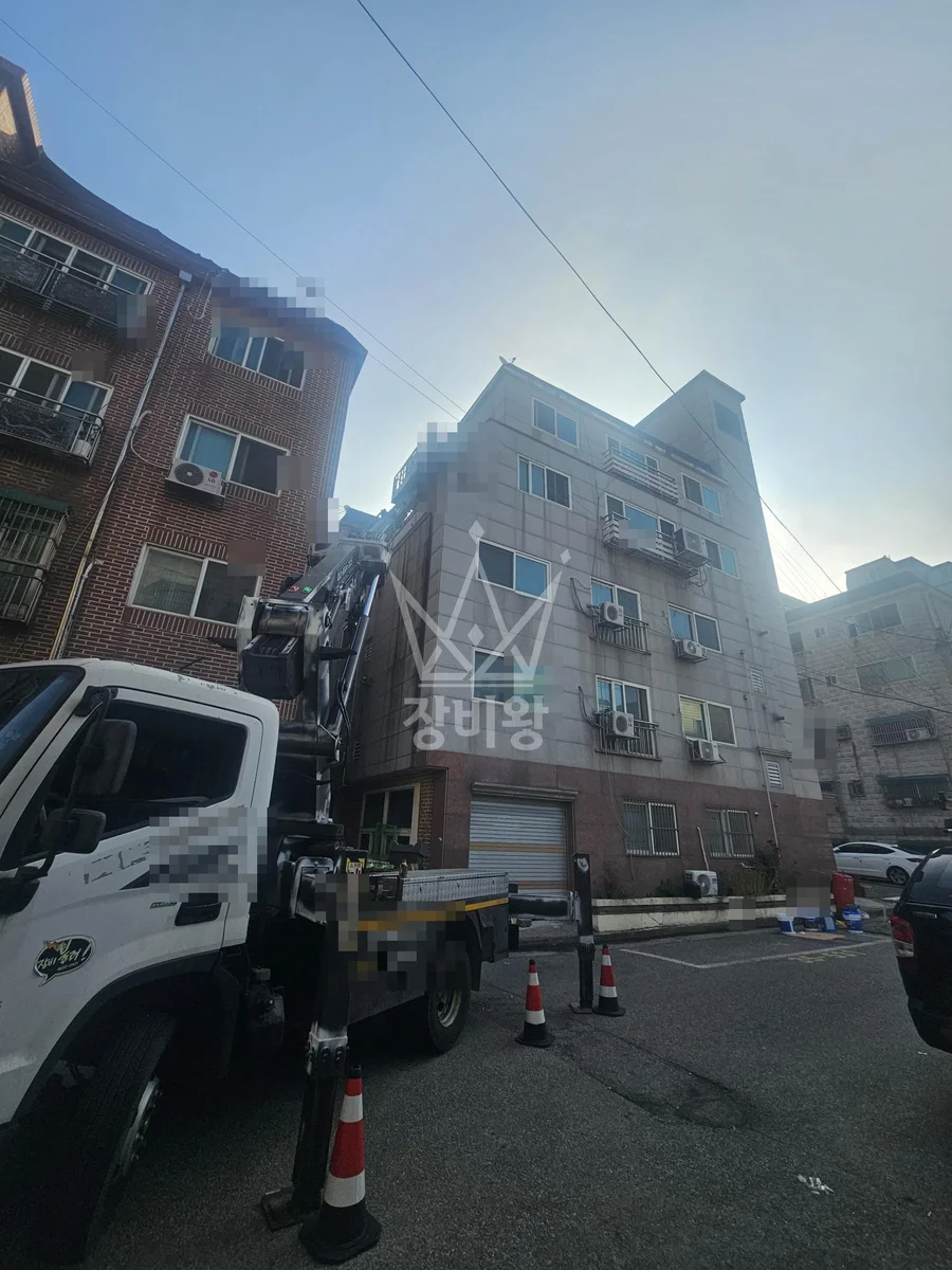 경기 수원시 권선구 3.5톤 스카이차 작업 현장 도착사진