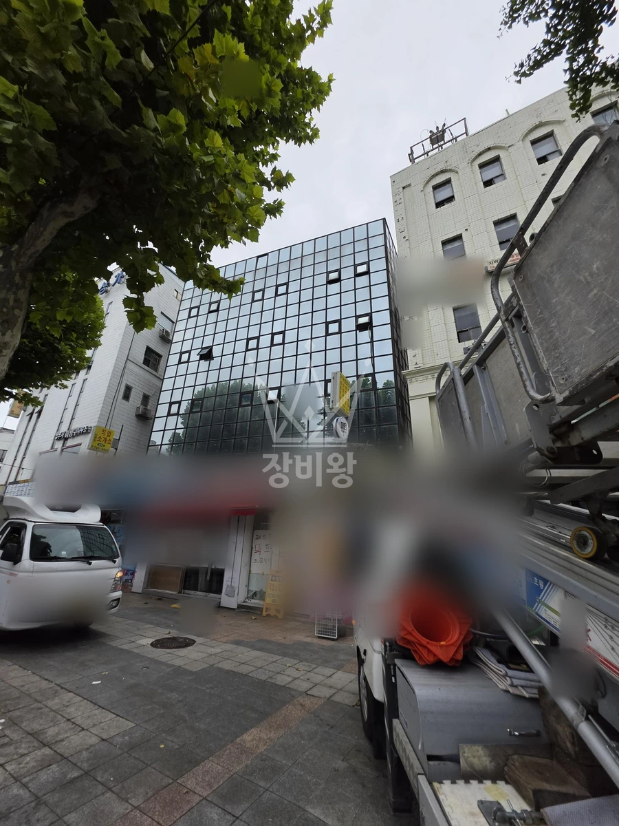 서울 종로구 종로5가 1.2톤 사다리차 작업 현장 도착사진